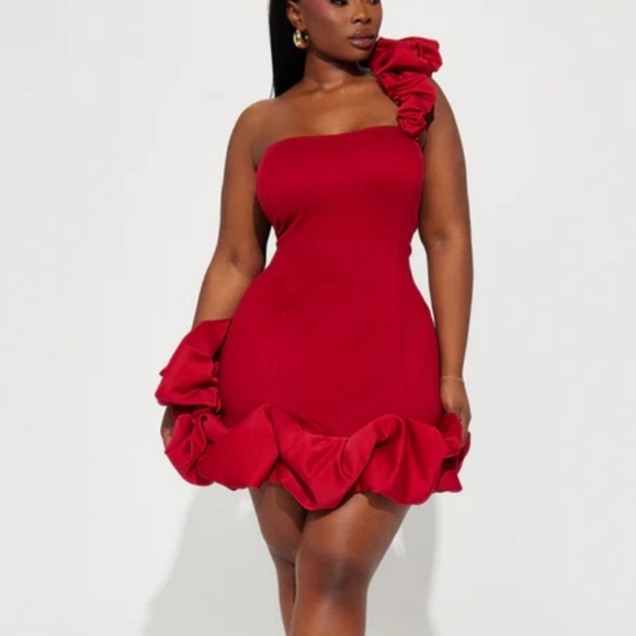 Wilma Ruffle Mini Dress - Picture 4 of 4